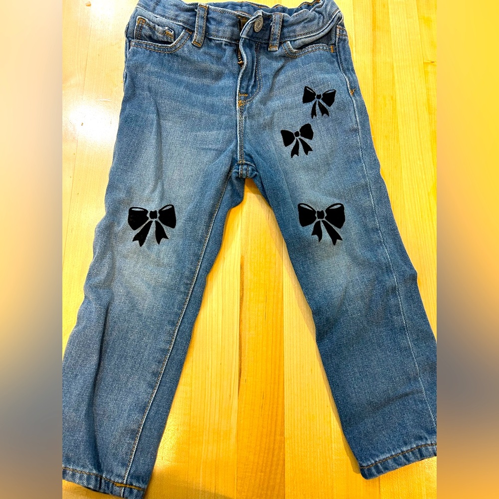 GAP Bow Jeans